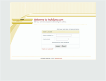 Tablet Screenshot of lookddns.com